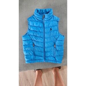 blue toddler Ralph Lauren puffer 2t